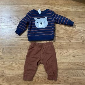 Baby boy bear outfit